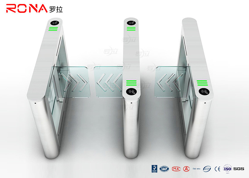  Fast Speed Security Swing Turnstile Barrier Gate Remote Control System For Handicap Manufactures