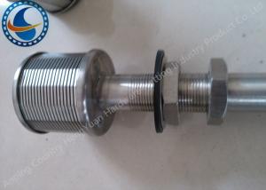 China High Temperature Resistance Sand Filter Nozzle With Vertical Slots Custom Design on sale
