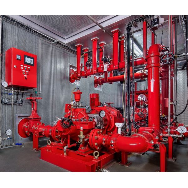 Containerised Fire-fighting Pump Sets with Flow 300–8000 GPM UL FM NFPA20 Certified Complete Fire Pump System