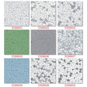  24 X 24inch Antistatic PVC ESD Vinyl Roll Flooring Tiles For Cleanroom Lab Room Manufactures