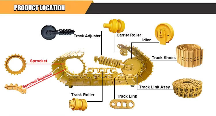EC210 Idler Wheel 14520150, Track Idler with solid structure for consistent performance in daily excavation work
