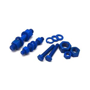  SIZE M6-M32 Colorful PTFE Coating Bolt And Nut Assembly Manufactures