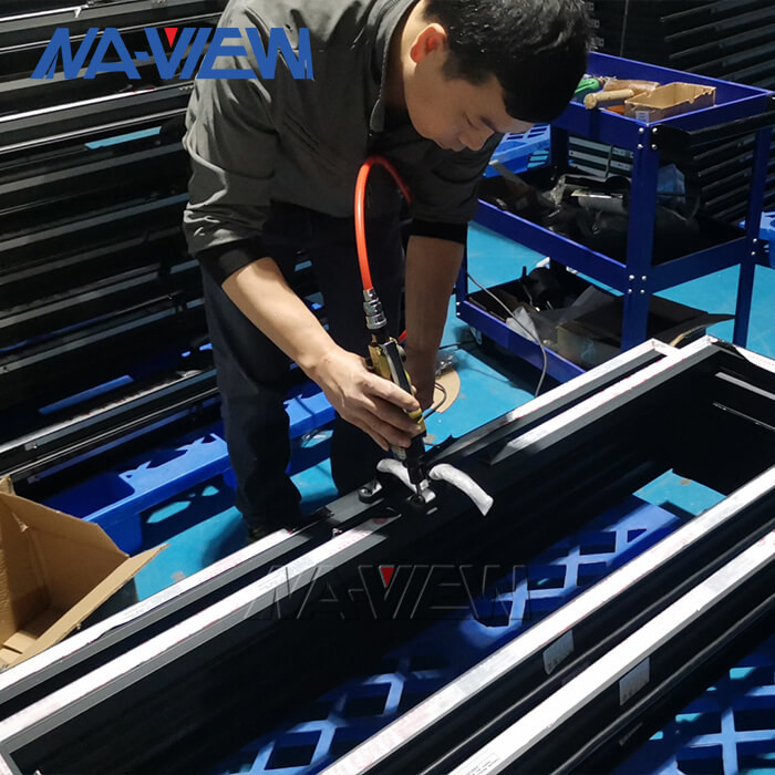 Frameless Aluminium Sliding Windows Custom Sliding Glass Reception Window Kit