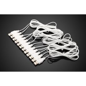 COMER acrylic mobile phone panel computer security alarm stands with alarm