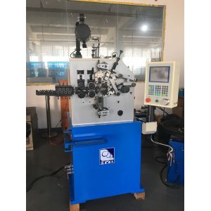 Computer Compression Spring Machine , 3 Axis CNC Spring Coiling Machine