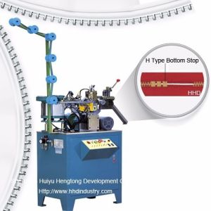  High Strength Steel Auto Metal Zipper Machine with 1.5–3.0 kW Motor Power and 3600pcs/18cm/H Output for Multiple H Type Bottom Stop Manufactures
