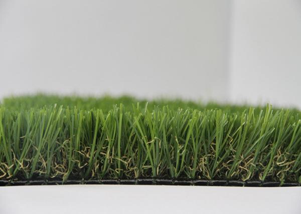 Quality C Shape Outdoor Landscaping Artificial Turf Fake Grass With Natural Appearance for sale