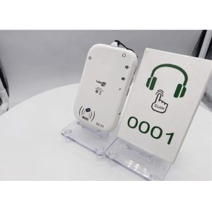 Ear Hanging Receiver Transmitter Audio Guide Device 8 Languages