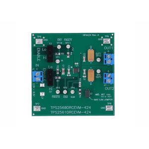  TPS2560DRCEVM-424 Embedded Solutions 44mΩ USB Power Switch Evaluation Module Manufactures