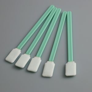  Double Knitted Rectangle Polyester TOC Swab Sampling Validation Swab Manufactures