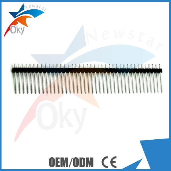 Quality Lenght 17MM Male Pitch Sensors For Arduino Single Row 1*40PIN Copper 10X 2.54MM for sale