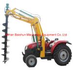 Pole Erection Machine With Concrete Hole Digger Spiral Piling Machine