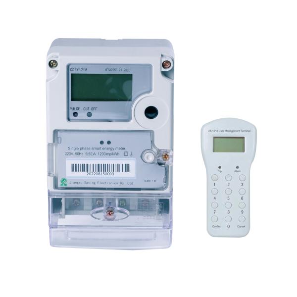 Direct Access Type Single Phase Prepaid Energy Meter with High Frequency and Low
