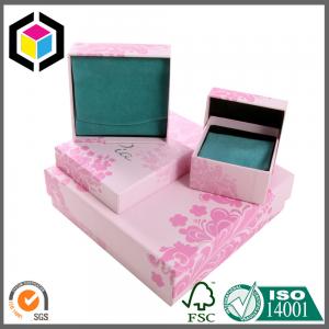  Pink Color Silver Folil Logo Matte Lamination Paper Chipboard Gift Box Manufactures