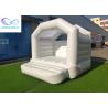 Pink White 0.55mm PVC Inflatable Bouncer Jumping Castle for sale
