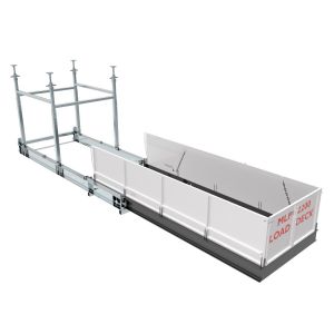 Retractable Loading And Unloading Platform For Material Transport