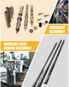  Triple Tube Core Barrel Assembly / NQ3 HQ3 PQ3 Double Core Barrel Wire-Line Diamond Drilling Manufactures