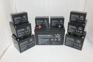  12 Volte Solar Power Storage Batteries / Durable Lead Acid Gel Battery Manufactures