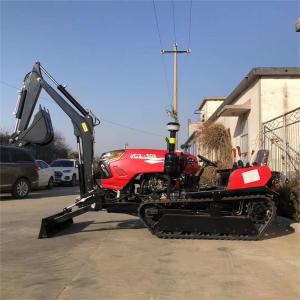  50 HP Multi Purpose Rotary Mini Crawler Cultivator Tractor Agricultural Equipment Manufactures