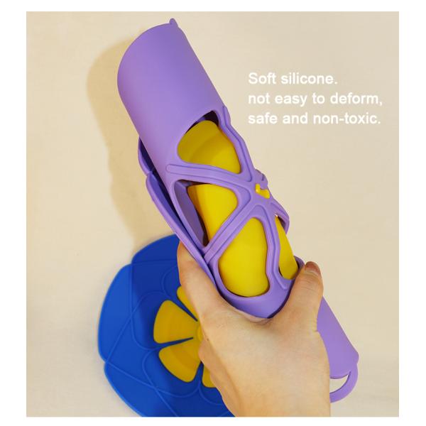Multi Function Silicone Pot Cover Heat Resistant Anti Spill For Kitchen