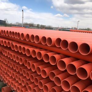  DN110mm MPP Underground Electrical Conduit Plastic Pipe Manufactures