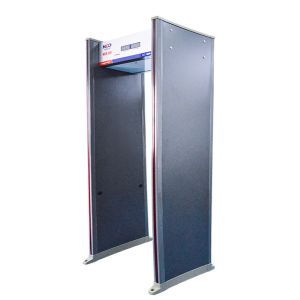 6 detection zone Walkthrough Metal Detector 8 status led display with remote