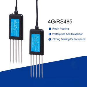 Temperature PH NPK Moisture EC and Salinity Sensors in Agriculture 7 in 1 Soil