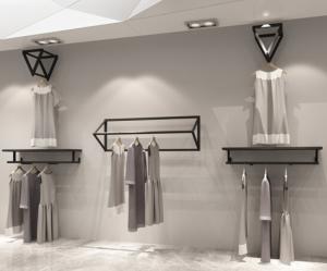  Retail Store Clothing Racks / Wall Shelf Clothes Rack With Different Design Manufactures