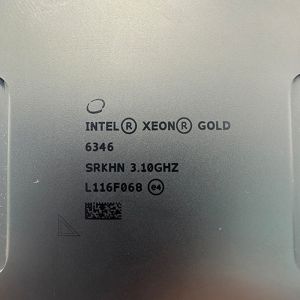 Intel 3rd Generation Xeon Processor 6346 Sixteen Core 3.1GHz Scalable CPU for
