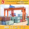Mobile Container Spreader Gantry Crane for sale