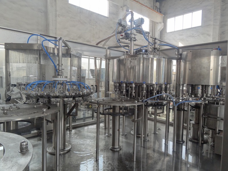  Juice Processing Plant Beverage Filling Equipment With PLC Automatic Control Manufactures
