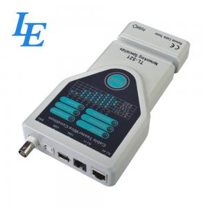  Auto Scan RJ45 Network Cable Tester For Telecommunication Manufactures