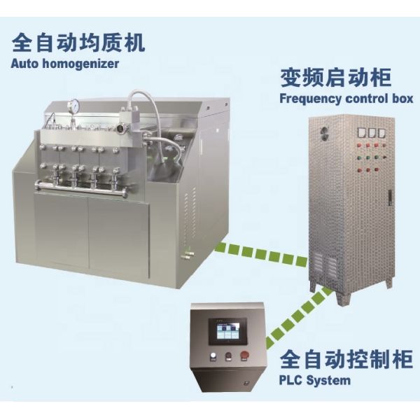 Cooling Beverage Grinding Homogenizer Machine with Air Cooling Function