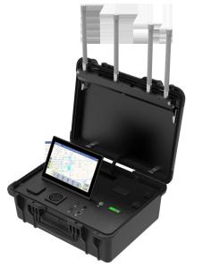 H1C Portable Drone Detector,used for detection, identification, location and tracking of drones and pilots. Manufactures