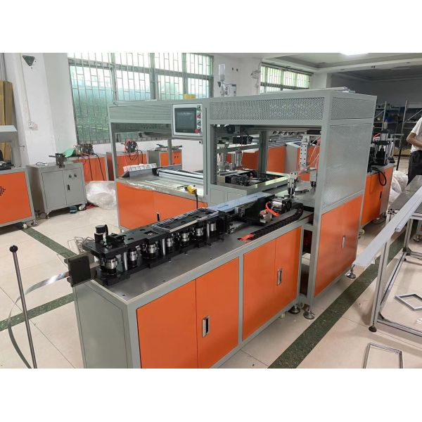 Quality Automatic Air Filter Frame Making Machine With Adjustable Filter Media And Touch Screen for sale