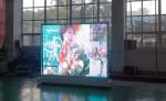P10 Transparent Indoor Led Display Glass Screens For Glass Building Advertising