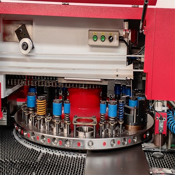 Quality 3 Axis CNC Sheet Metal Punching Machine Double Servo Motor Turret Punching Machine for sale
