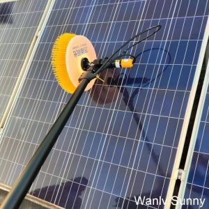 Solar Panel Tools Lithium Powered Single Head Rotating Brush with Brush-Less