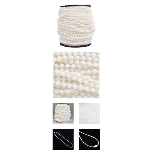 Durable Manual Roller Blind Components 4.5mm Plastic Ball Chain