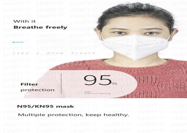 N95 N99 Dust Resistant Mask Activated Carbon Nonwoven Fabric Material Customized Printing