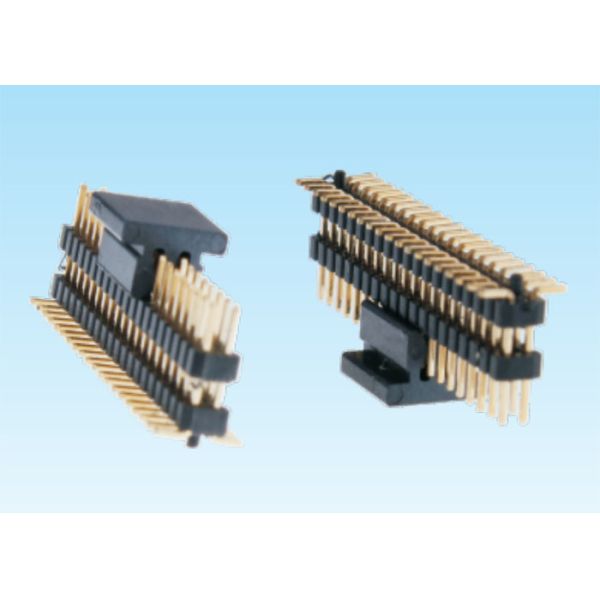 Quality 1.0mm Pitch SMT Type Pin Header Connector Dual Plastic Dual Row ISO9001 for sale
