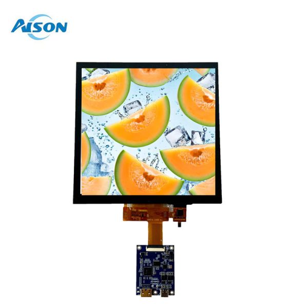 7.6Inch 800*800 Square TFT LCD Display Screen With Capacitive Touch Screen for