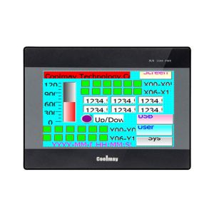  Coolmay 7 Inch HMI PLC All In One RS232 RS485 support Modbus RTU protocal Ethernet optional function plc controller programming plc with hmi touch Manufactures