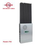 Portable 18 Bands Cellphone Signal Jammer UHF VHF Lojack With Rechargeable