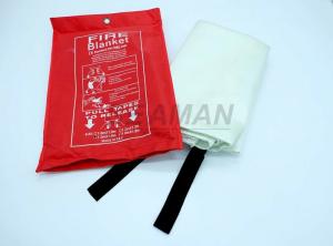  EN1869 PVC Red Bag Marine Fire Fighting Equipment Fiber Glass Fire Blanket Manufactures