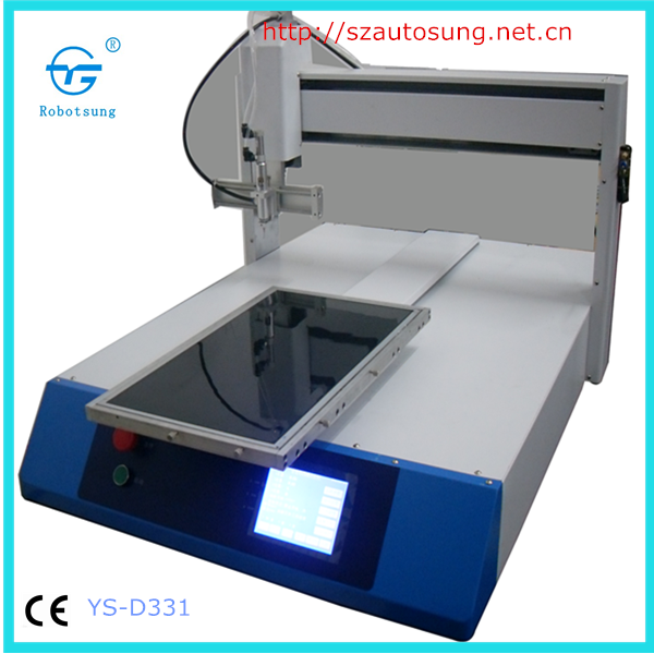 Pcb Semi 3 Axis Automatic Glue Dispensing Machine Robots Jelly ab Side Gluing Machines Boc for Pharmasuctical Boxes