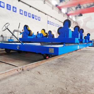 China Explosion Proof 6T Industrial Rail Trolley For Spraying Painting / Drying Workshops on sale