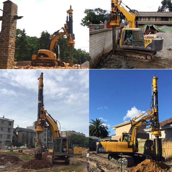 KR50A Green drilling machine Max. Drilling Diameter 1200mm Max. drilling Depth 24m Drilling Rig High Stability Low Cost