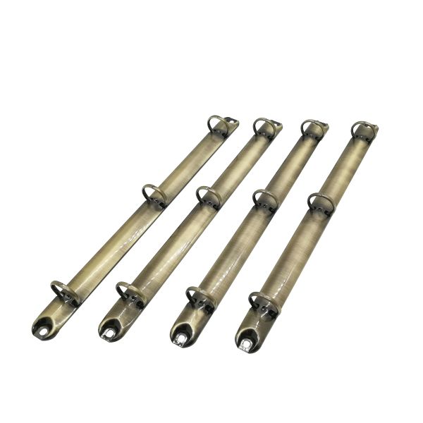 11 Inch O Ring Binder Clips Electroplating 3 Ring Binder Mechanism Anti Rust