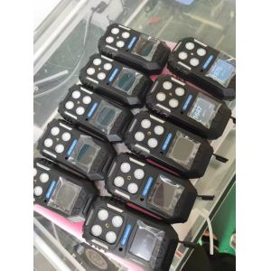 Portable Multi Gas Detector with TFT Color LCD Display Triple Alarm Mode and